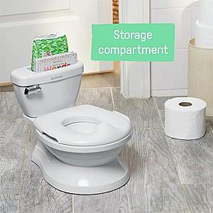 Oala copii Ingenuity My Size Potty Pro White