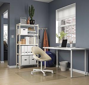 Masa de birou IKEA Lagkapten/Adils 140x60 Alb