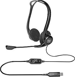 Casti Logitech 960 USB Black (LO 981-000100)