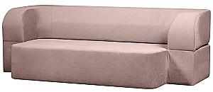 Canapea transformabila Edka Meteor 180x140x40 M19 Roz Pudrat