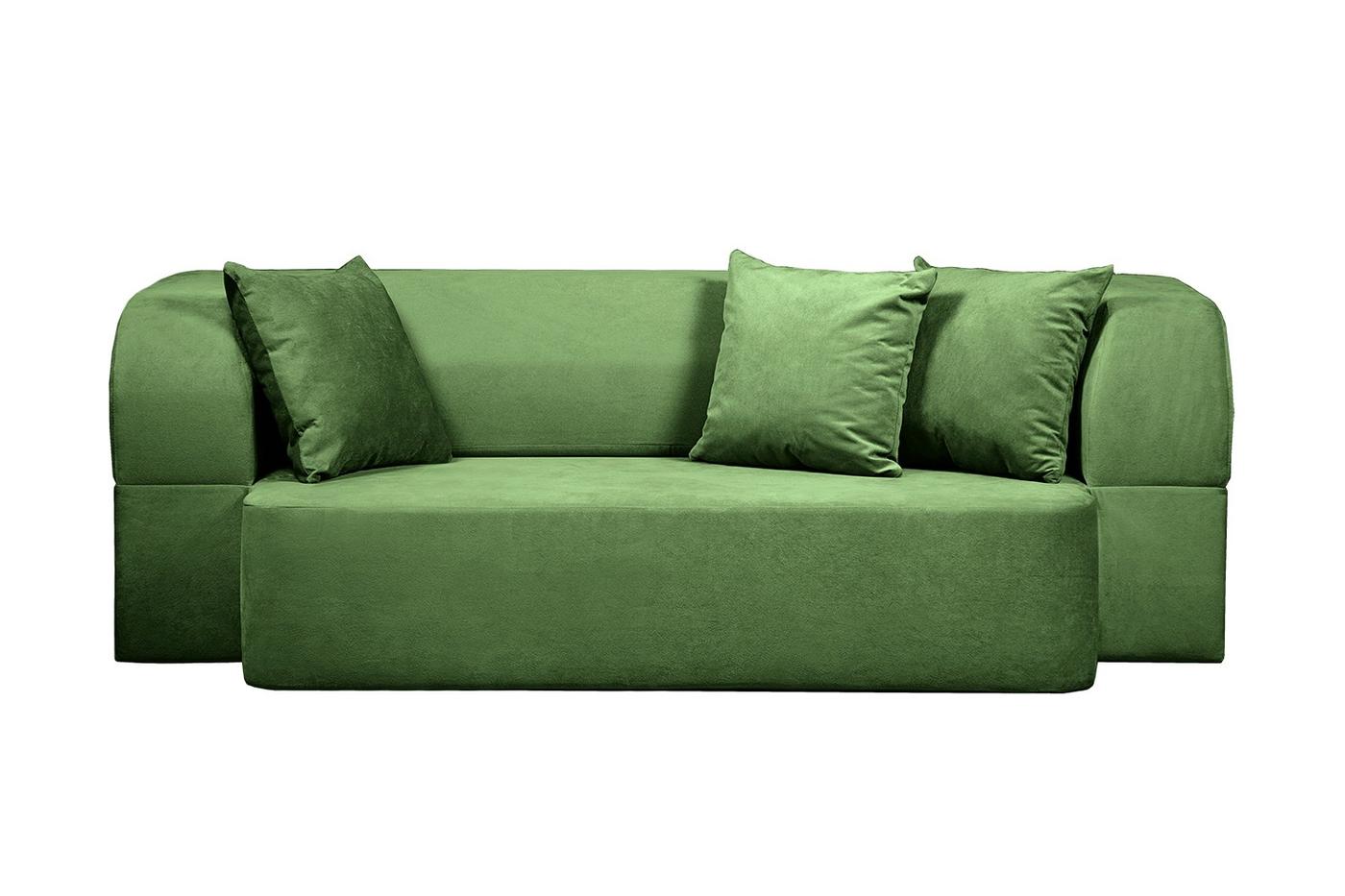 Canapea transformabila Edka Meteor 180x120x32 M27 Verde