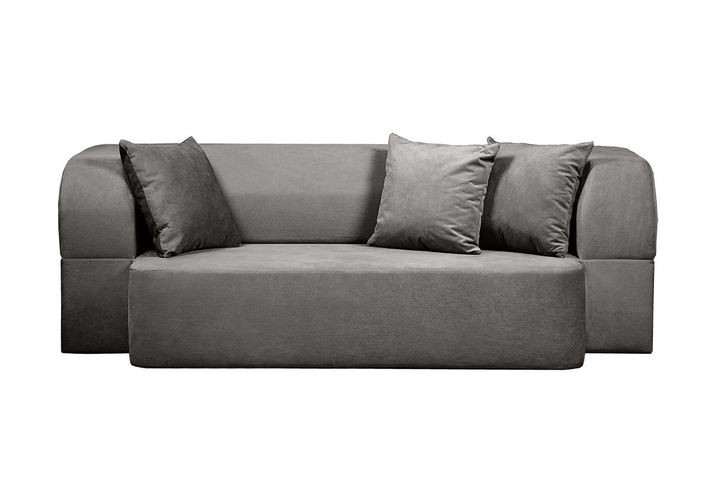 Canapea transformabila Edka Meteor 180x120x32 M18 Gri Inchis