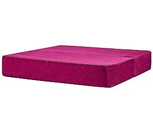 Canapea transformabila Edka Terra 160x200x30 M84 Roz zmeuriu