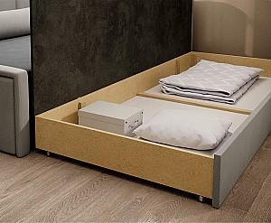 Canapea Eltap Fulgeo Left Poco 4/Poco 3 Gri/Gri Deschis