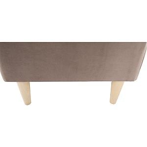Bancheta Tempo Kondela Rufino 3 Gri-Bej/Fag (Bej)