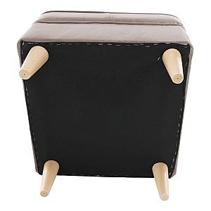 Bancheta Tempo Kondela Rufino 3 Gri-Bej/Fag (Bej)
