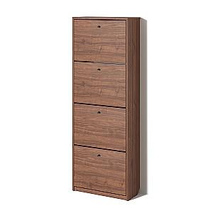 Dulap pentru incaltaminte Fabrik Home HOME LINE 4 (600) nuc de piatră