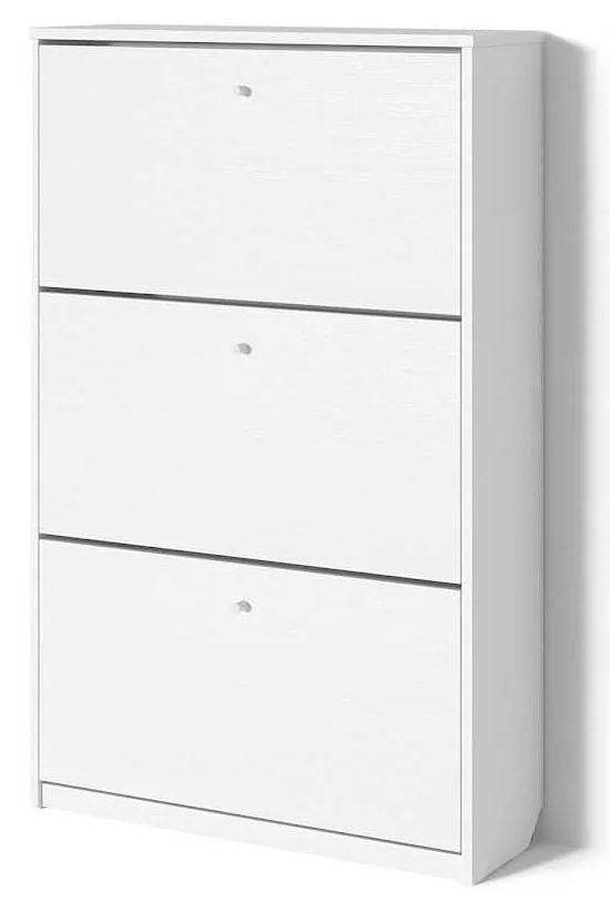Dulap pentru incaltaminte Fabrik Home HomeLine 3D 800 Frasin Alb
