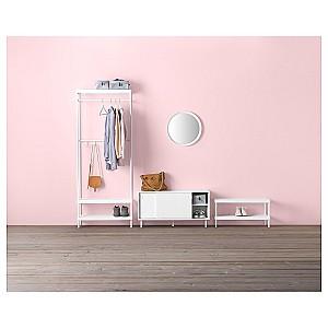 Raft pentru incaltaminte IKEA Mackapar 78x32x40 Alb
