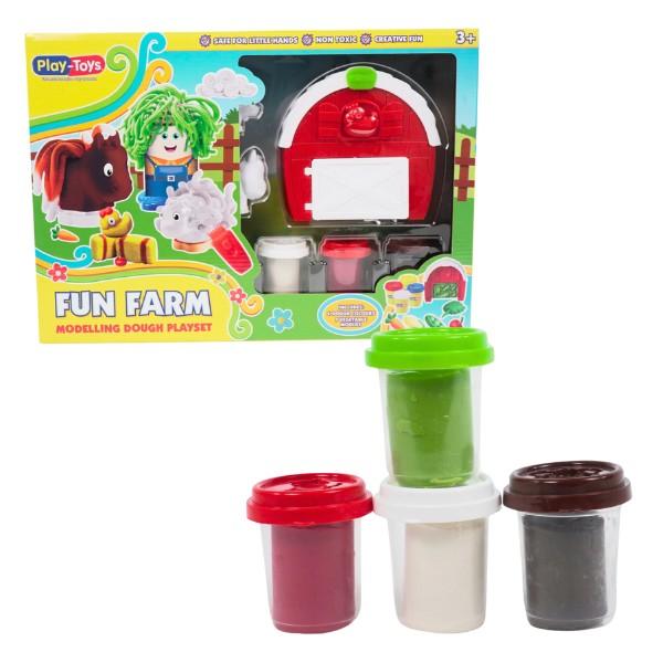 Set de jucarii Play Toys Ferma Veselă