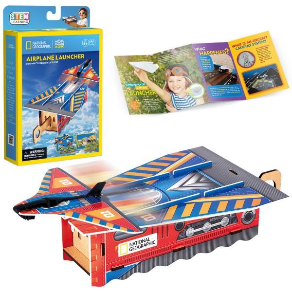 3D Puzzle CubicFun Lansator de avioane