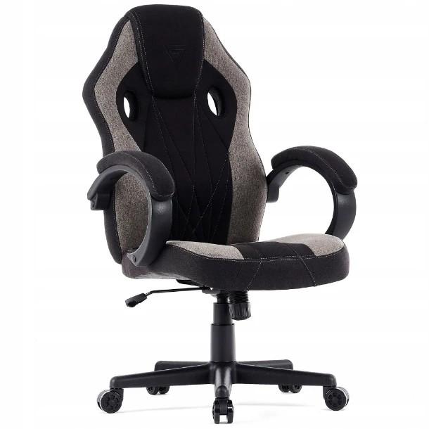 Fotoliu gaming SENSE7 Prism Fabric Black and Gray