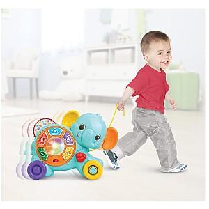 Jucarie de impins si tras winfun Elefant (eng)