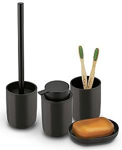 Set pentru baie Tadar 4pcs Black Matte