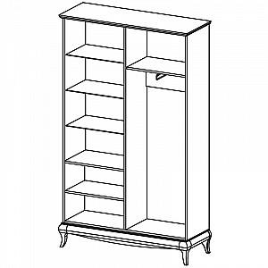 Dulap cu vitrina Neman Garmonia МН-120-10
