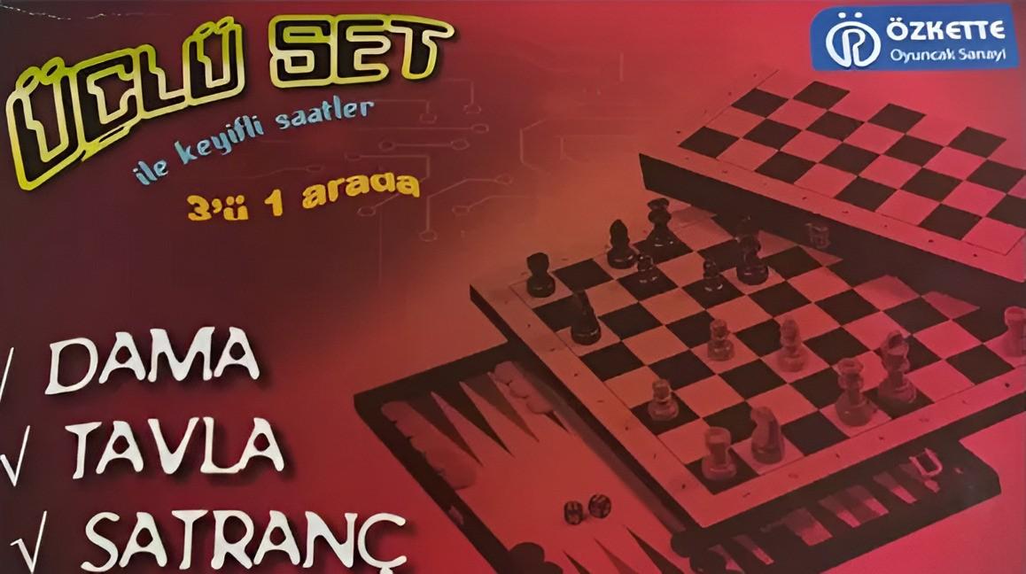 Joc de masa PRC "Șah 3 în 1" 231275