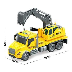 Tehnica speciala JSToys Camion excavator (JS182)