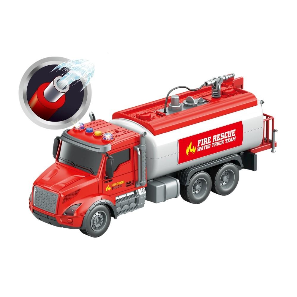 Tehnica speciala JSToys Camion pompieri cu cisterna (JS193)