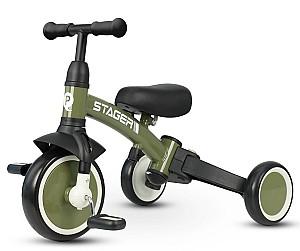 Tricicleta copii QPlay Stager 3 in1 Green