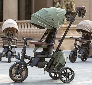 Tricicleta copii QPlay Comfo Max Olive Green