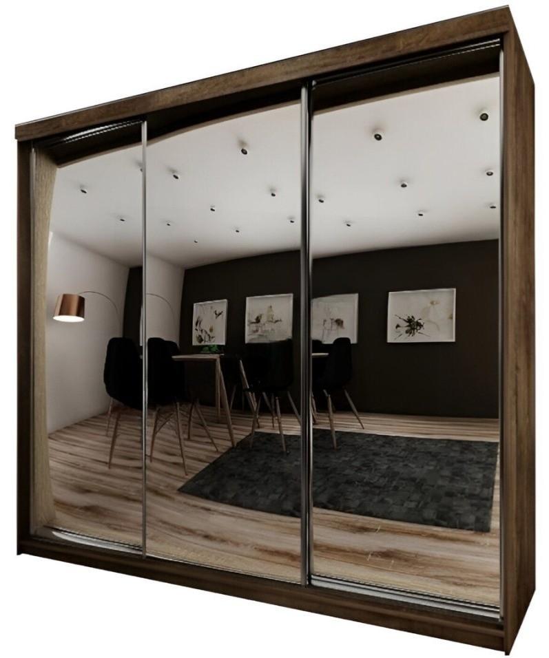 Dulap-cupe Prime Furniture Top 21 250 Frasin Negru (Maro)