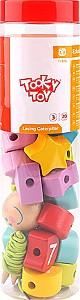 Material de numarare Tooky Toy Caterpillar TY875