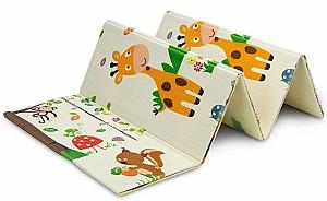 Covoras de joaca copii Toyz Animals Multicolor