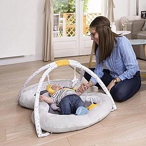 Covoras de joaca copii Badabulle Nest Moonlight 2in1