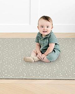Covoras de joaca copii Skip Hop Boho Beige reversibil