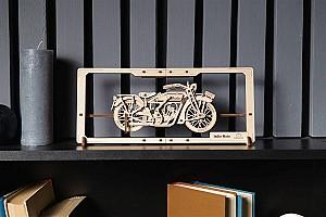 3D Puzzle Ugears Motocicleta in rama