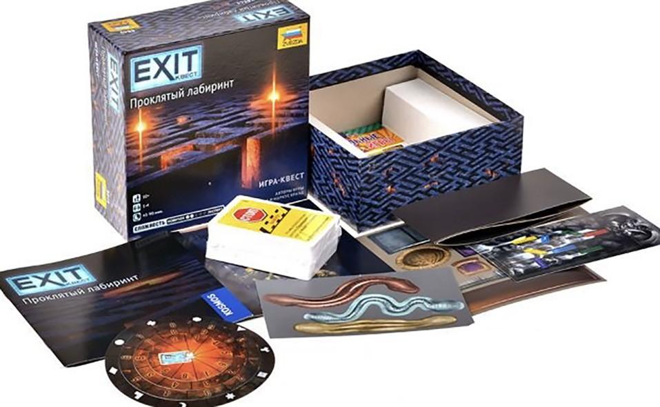 Joc de masa Zvezda EXIT Quest. Labirintul blestemat 8849