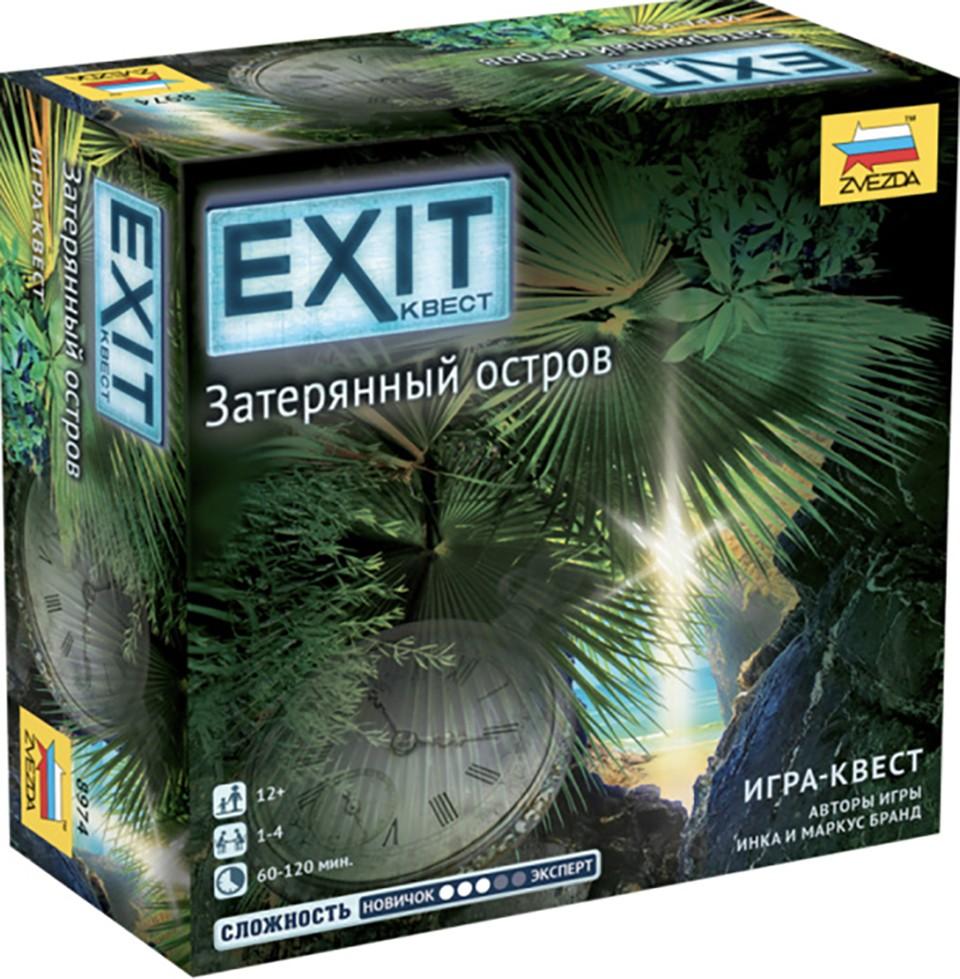 Joc de masa Zvezda EXIT Quest. Insula pierduta 8974