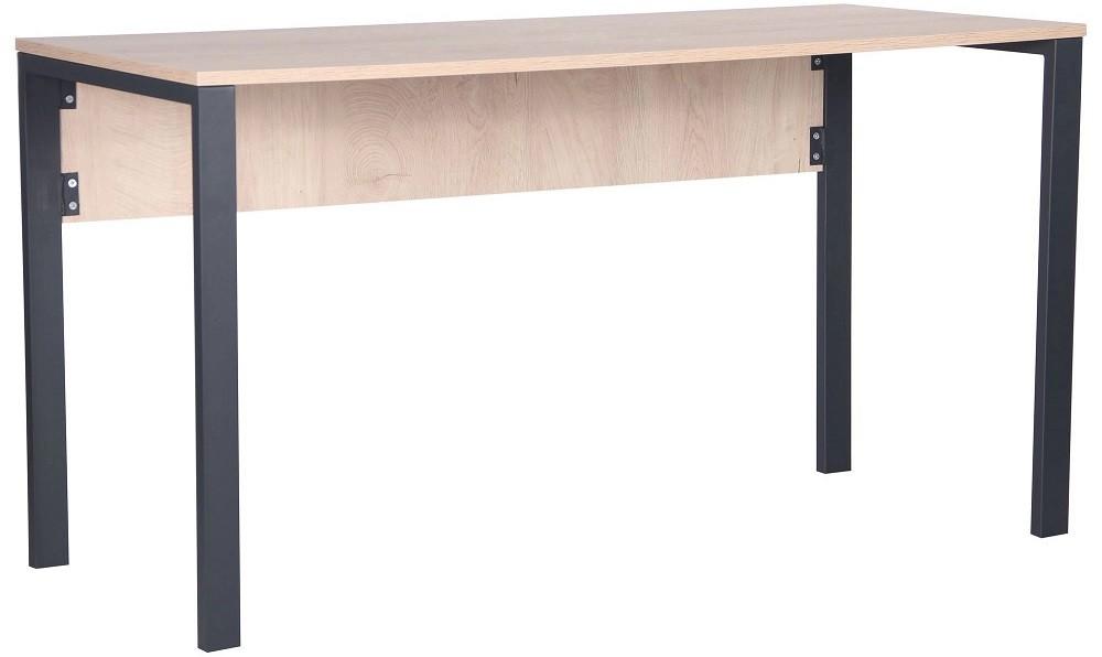 Masa de birou Art Metal Furniture Pluto 1380 Grafit/Stejar (Bej)