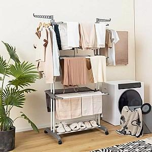 Uscator de rufe Costway JZ10165HS Grey/Silver