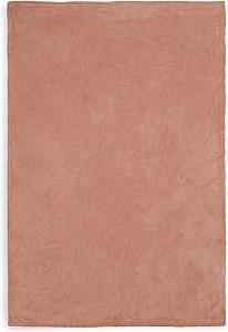 Pled Jollein Spring Knit Rosewood/Coral Fleece