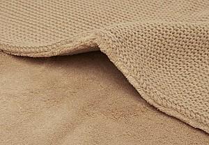 Pled Jollein Basic Knit Biscuit/Fleece