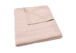 Pled Jollein Grain Knit Wild Rose