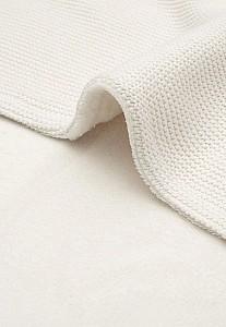 Pled Jollein Basic Knit Ivory/Coral Fleece