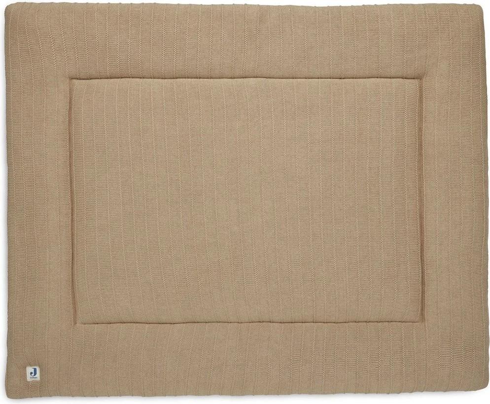 Covoras de joaca copii Jollein Pure Knit Biscuit