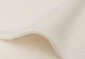 Pled Jollein Cosy Knit Ivory/Velvet