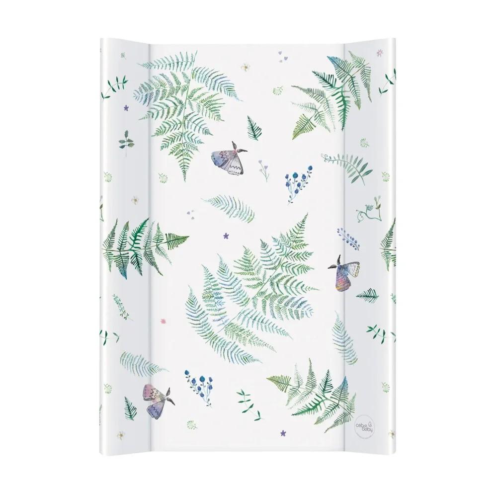 Saltea de infasat Ceba Baby Comfort Watercolor Polypody