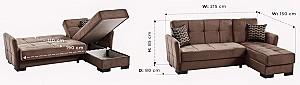 Canapea coltar Fabulous Suny 02-100 Beige