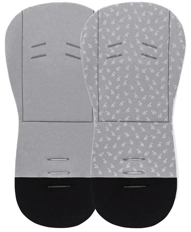 Saltea pentru carucioare Petite&Mars Foamy Grey Hills