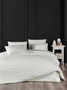 Albituri de pat Newhome Euro 2 NH Stripe Satin beige