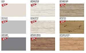Living Confort-NV Universal 240x45x220 (2 PAL (CV lacobel)) Stejar Litoral Satinat