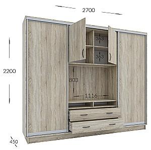 Living Confort-NV Universal 270x45x220 (2 PAL) Nimphea Alba