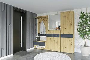 Cuier Confort-NV Urban L Stejar Artisan(Maro)/Chinchilla Gri