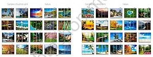 Dulap-cupe Confort-NV 4D Foto imprimare (330x45cm)