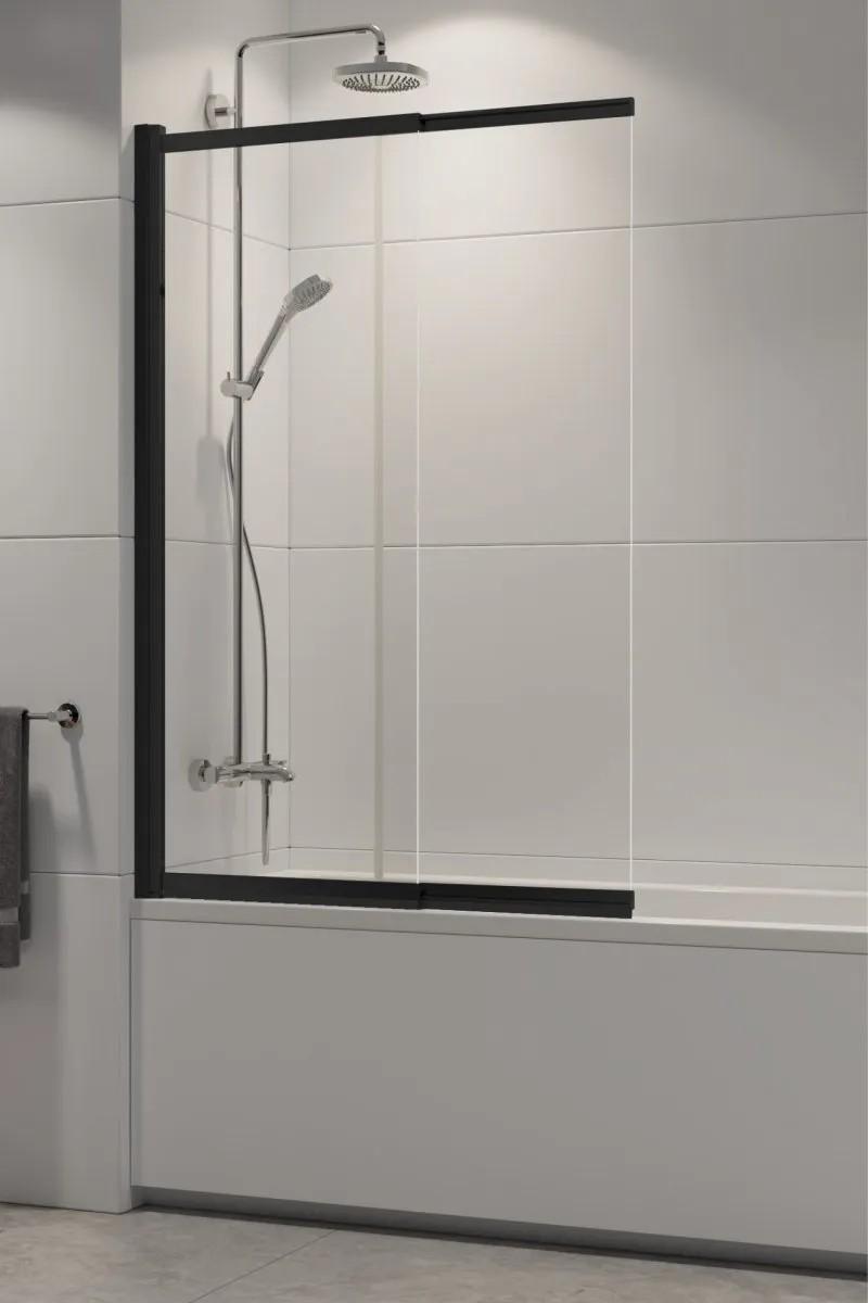 Paravan pentru cada New Trendy SENSI Black P-0046 100x150