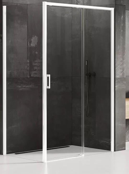 Cabina de dus New Trendy Prime White L Quadrant 120x90x200 Hinged D-0404A/D-0220B